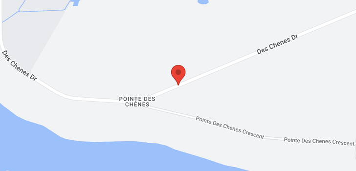 map of Pointe Des Chenes CRES